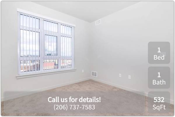 $1,295 / 1br - 532ft2 - Up to 6 week free * Some restrictions may apply (Seattle - International District)64031309259523121