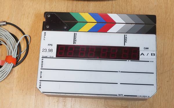 Deneke Time Slate TS-2 with Cables & Case 1