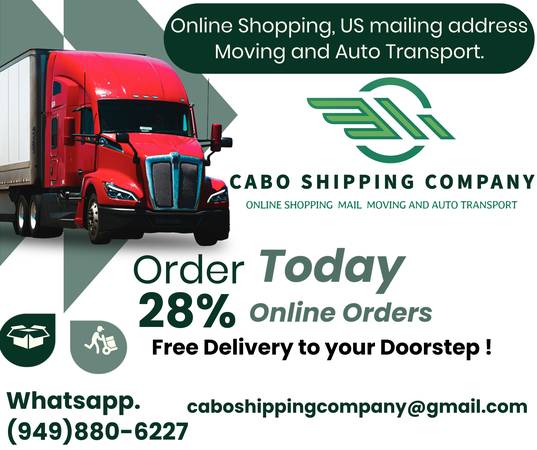 MOVING TO CABO OR BACK TO THE STATES. WE SHIP ANYTHING! 1