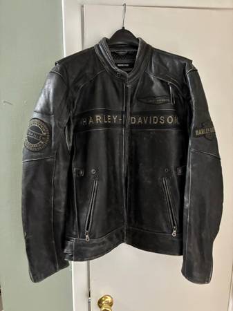 Thick Leather Harley Jacket & More 1