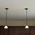 TWO HANGING PENDANT LIGHTS 1 thumbnail