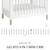 Babyletto Mini Crib 4 in 1 3 thumbnail