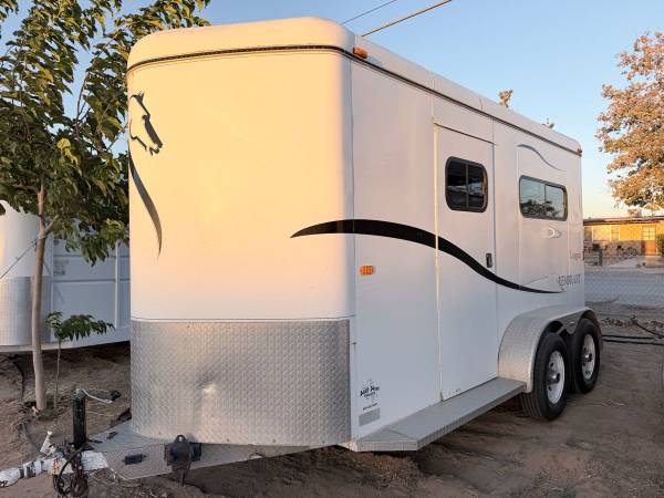 Extra Tall 2 horse Trailer 1