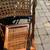 Set of 3 vintage tortoiseshell bamboo folding chairs A207 13 thumbnail