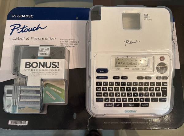 P-Touch Label Maker 1