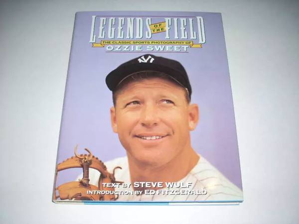 Legends of the Field The Classic Sports Ozzie Sweet Baseball Book NEW 1