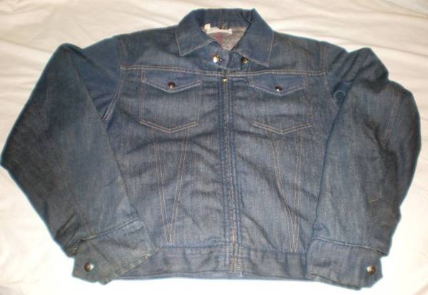 Montgomery Ward Denim 101 Jacket w/Flannel Lining-Vintage 70's-Blue-42 1