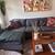 L Couch Sectional - Navy 1 thumbnail
