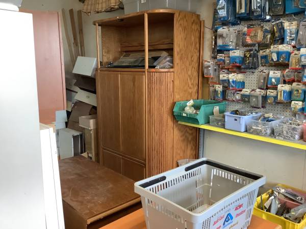 Oak Entertainment Center 1
