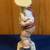 Vintage 1940’s Hand Painted Ceramic “Musician with Tuba" Hand Painted by Fri 2 thumbnail