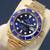 Bluesy Solid 18k Gold Rolex Submariner 116618LB Full Set 1 thumbnail