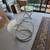 Two mid-century modern style glass tables. 2 thumbnail