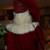 HUGE 6 foot 8 inch SANTA CLAUS Member's Mark CHRISTMAS Decoration 7 thumbnail