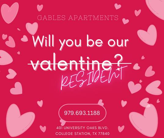 ELEVATE YOUR LIVING NOT YOUR BUDGET @ GABLES!!*zero app fee** 1