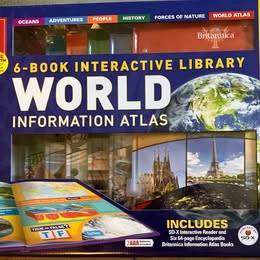Britannica® 6-Book Interactive Library: World Information 1