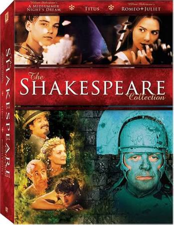 Brand New The Shakespeare 3-Film 4-DVDs Collection 1