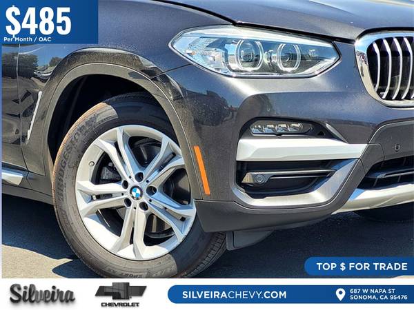 $485/mes - BMW X3 2021 X 3 X-3 xDrive30i AWD - $31,988 (687 W Napa, St Sonoma CA 95476-6410)63613871886977122