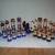 Vintage Duncan Mold Hand Painted Ceramic Medieval Chess Pieces 22 thumbnail