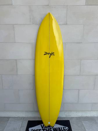 Brand New Mike Doyle swallowtail Surfboard 6’10” 1