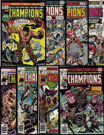 Comic Book Sets (Miracleman or Champions) 1