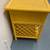 Painted wicker side table/nightstand 2 thumbnail