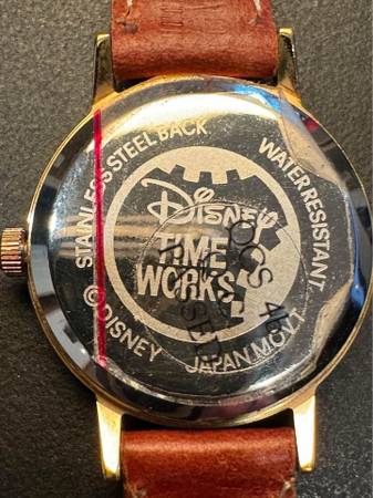 Disney Mickey Mouse Watch with Leather Band - $80 (Fairfax City)63436959358081121