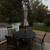 6-Person Patio Dining Set with Round Table, Umbrella and Stand Too 4 thumbnail