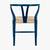 2 Euro Style Evelina Side Chairs w/Rush Seat 4 thumbnail