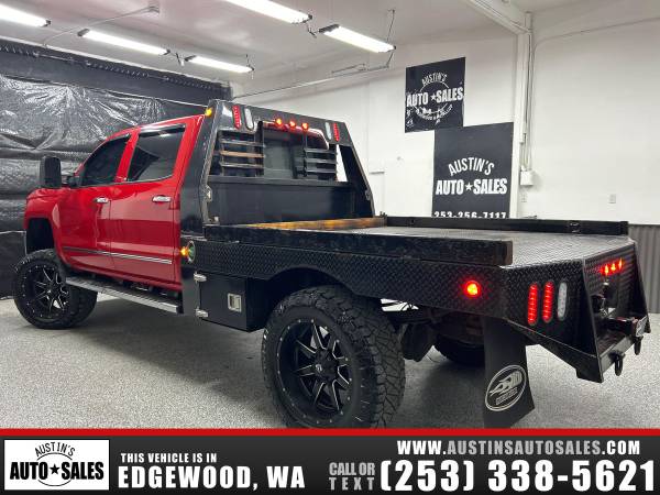 Chevrolet Silverado 3500HD LTZ Crew Cab elevado 2015 - $30.951 (Edgewood, WA)63442113004547122