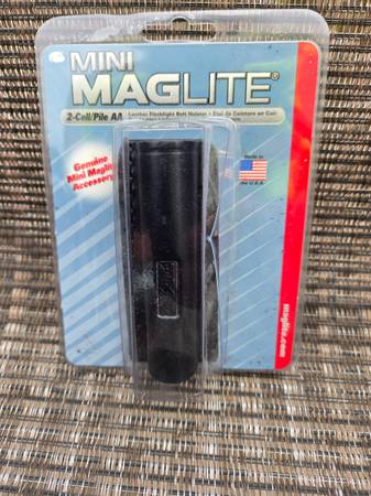 Mini Mag Light Leather Holster 1