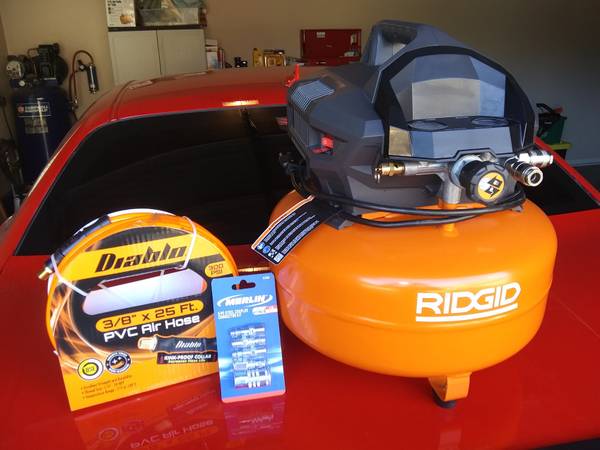 Ridgid 6 Gal. Portable Electric Pancake Compressor 1