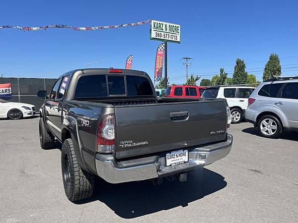 2009 Toyota Tacoma 4WD 4Puerta Cabina Doble V6 Automático TRD Paquete Todo Terreno Nivelado Cuero - $16850.0063469775245697124