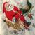 Vintage Santa Christmas Table Cloth/Napkins and Bath Towels 16 thumbnail