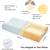 NEW Anvo Memory Foam Pillow, Neck Contour Cervical Orthopedic Pillow 5 thumbnail