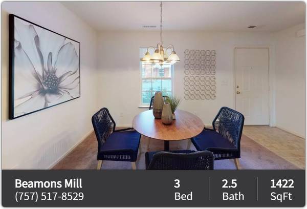 The essence of graceful living: Our 3 BR, 1422 Sq Ft is the answer. 1