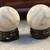 Natural Polished Marble Quartz Granite Orb with wooden stand -one pair 3 thumbnail