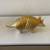One Modern Heavy Unique Decor Gold Armadillo Sculpture Figurine Animal 2 thumbnail