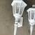Vintage Hinkley Lighting Manor house outdoor coach lights lot of 4 cast aluminum 2 thumbnail