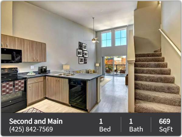 $2,100 / 1br - 669ft2 - 2 Months FREE!! You've just found a gorgeous 1 bed / 1 bath! (Renton)63929302234498121