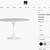 Saarinen Dining Table, Round 47" 1 thumbnail