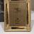 Vtg Loui Michel Cie by BOWON Solid Brass Picture Photo Frame 3.5”x 5" 1 thumbnail