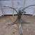 Vintage Midcentury modern four chrome directors chairs no table 2 thumbnail