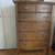 Antique solid oak chest of drawers 1 thumbnail
