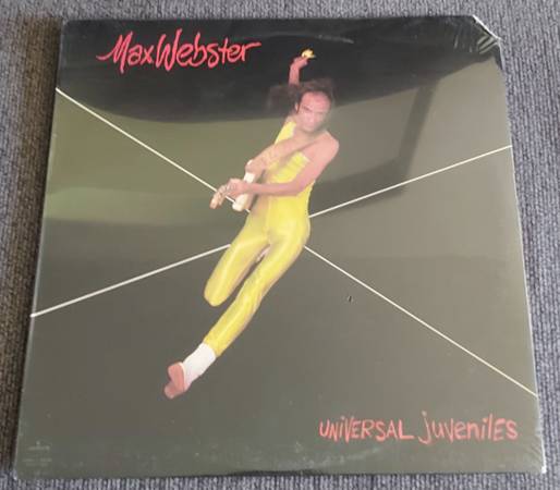 Max Webster Universal Delinquents sealed vinyl record 1
