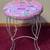 Decorative Petite Metal Stool 9 thumbnail