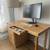 Vintage MCM Modernmates Solid Birch Desk, Leslie Diamond/Conant Ball 2 thumbnail