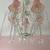 Pink Crystal Chandelier Shabby Chic  Large size 5 bulbs 9 thumbnail