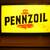 Lighted Pennzoil Sign&Cabinet signed by NASCAR driver Michael Waltrip 6 thumbnail