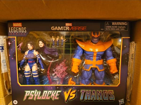 Marvel Legends Series Gamerverse Psylocke vs. Thanos 1