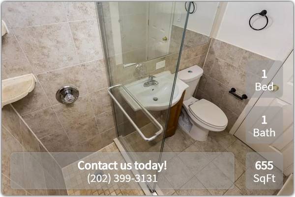 $1,399 / 1br - 655ft2 - Unbelievable Value! Lots of amenities! 1 bed / 1 bath (Washington - Minutes from H St Corridor)64039861879297122